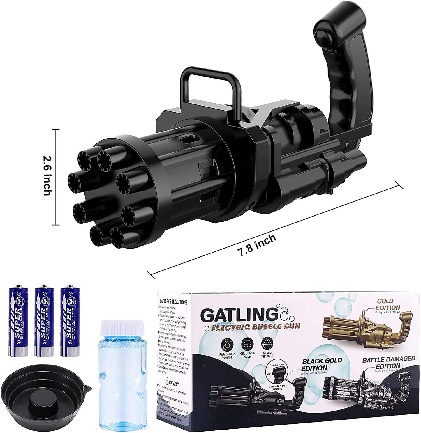 Bubble Gatling Gun