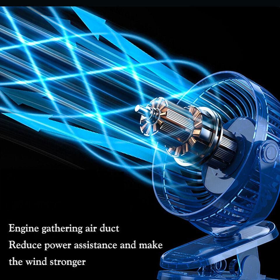 3-in-1 USB Silent Fan