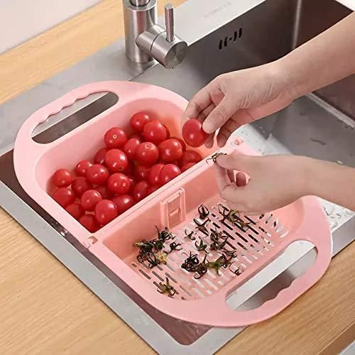 Kitchen Foldable Colander (Pack of 2)