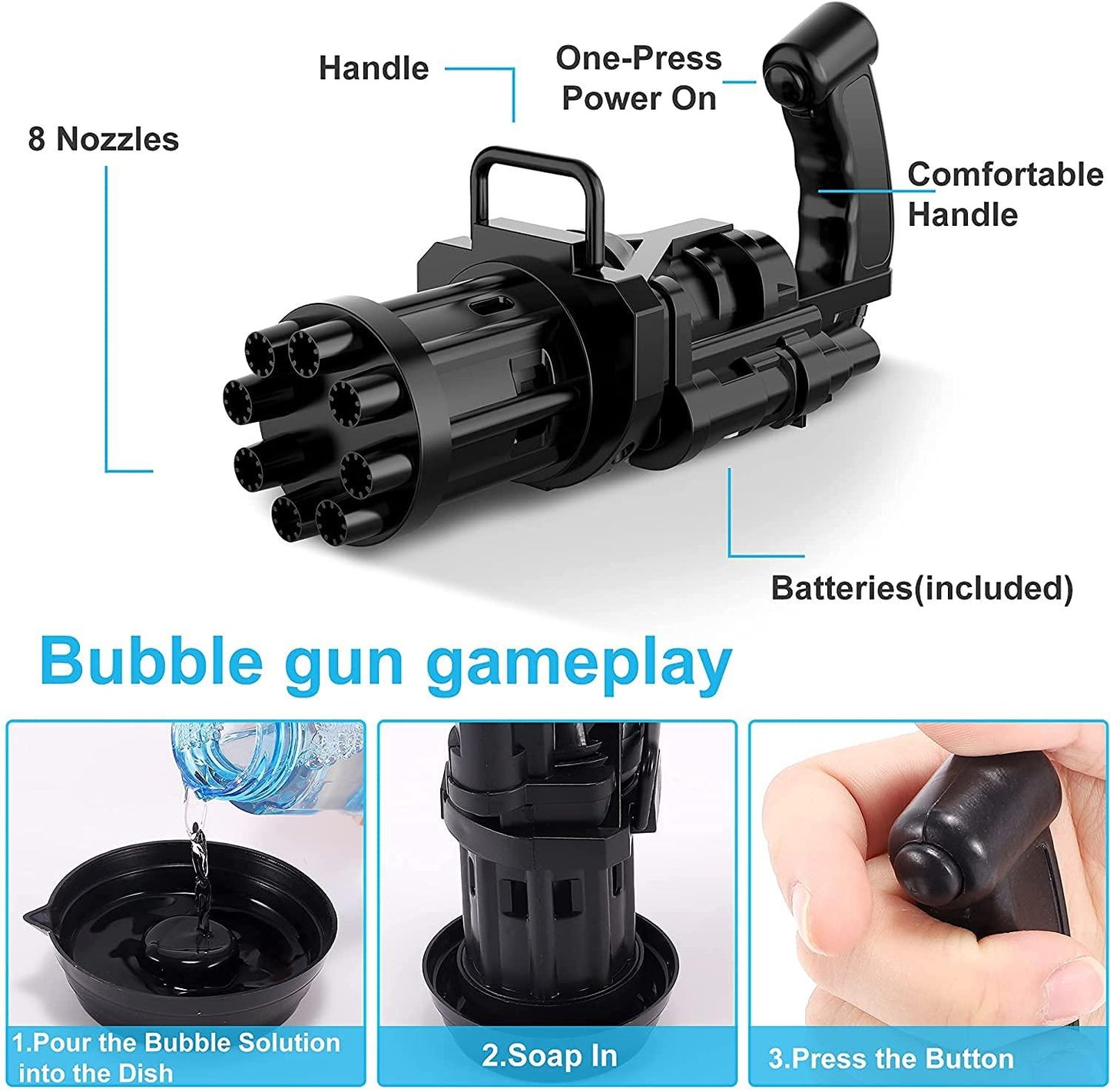 Bubble Gatling Gun
