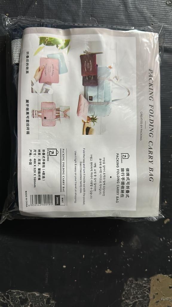 Foldable Travel Waterproof Tote/Duffel Bag