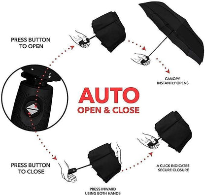 Compact Automatic Open/Close Umbrella