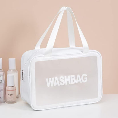 Clear Makeup Pouch Set (Set of 3)