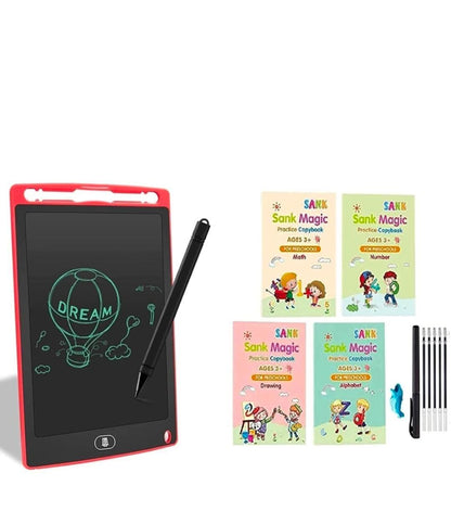 Magic Book Set With Digital Writing Pad