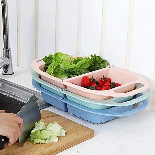 Kitchen Foldable Colander (Pack of 2)