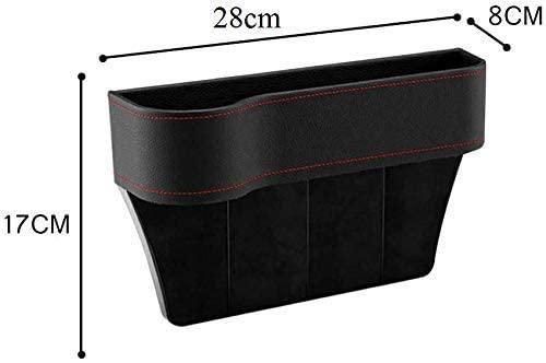 PU Leather Car Console Seat Side Organizer