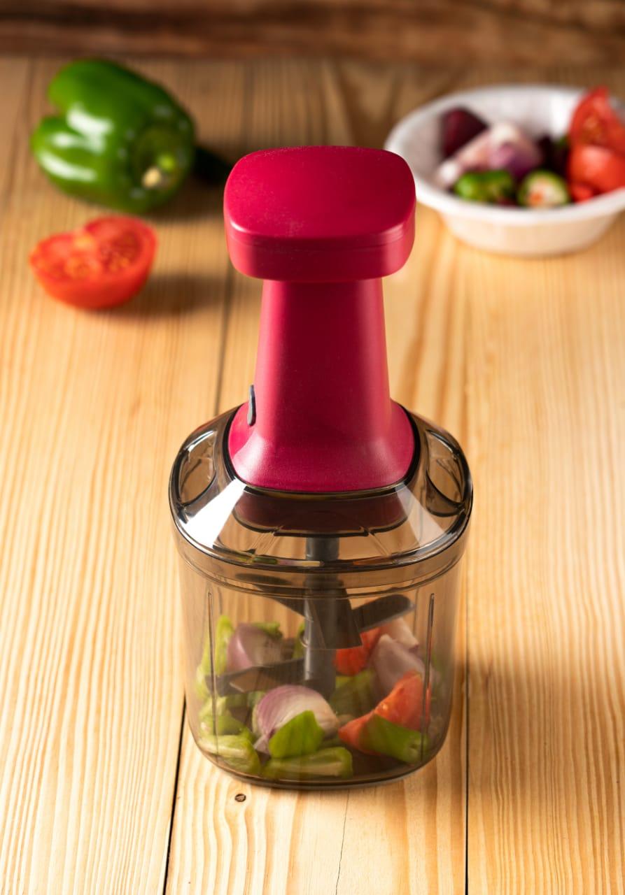 Manual Hand-Press Vegetable Chopper