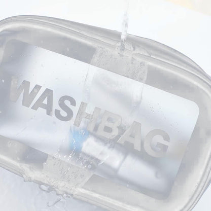 Clear Makeup Pouch Set (Set of 3)