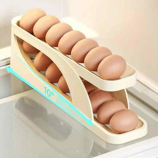 2-Tier Rolling Egg Dispenser