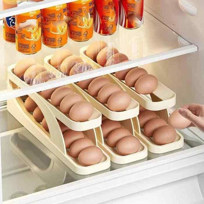 2-Tier Rolling Egg Dispenser