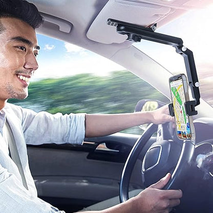 Rotatable and Retractable Car Phone Holder