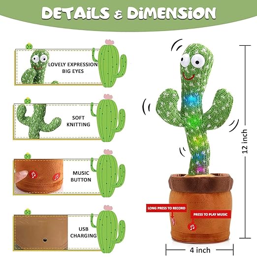 Talking Cactus Toy