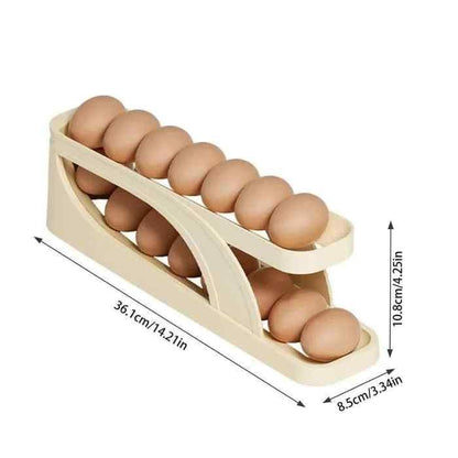 2-Tier Rolling Egg Dispenser