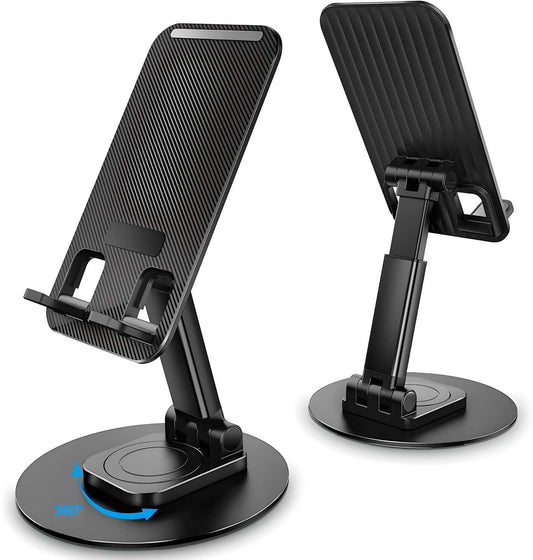 Mobile Phone Stand with 360 Rotation and adjustable Height