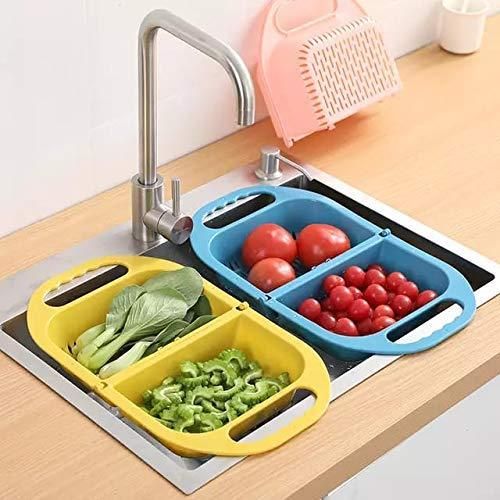 Kitchen Foldable Colander (Pack of 2)