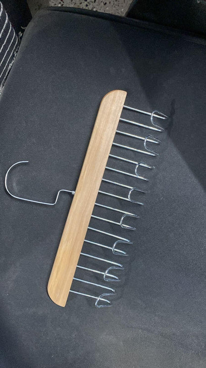 Multifunctional Wooden Hanger (Pack of 2)